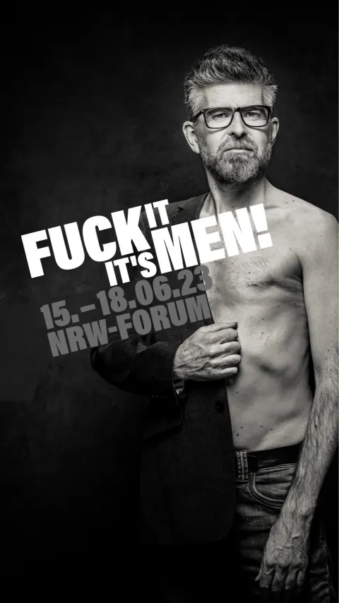 Phil Alderson in a monochrome campaign portrait